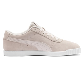 Zapatillas de mujeres Puma Carina Slim Sd beige 370549 02 Zapatillas de mujeres Puma Carina Slim Sd beige 370549 02
