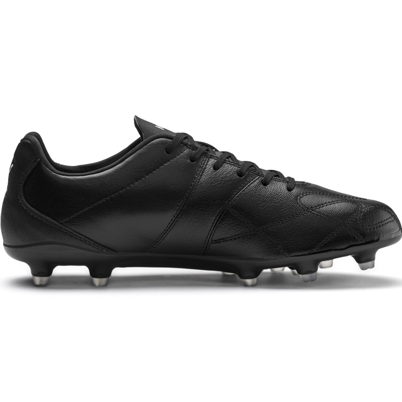 Zapatos de fútbol Puma King Hero Fg blanco y negro 105609 01