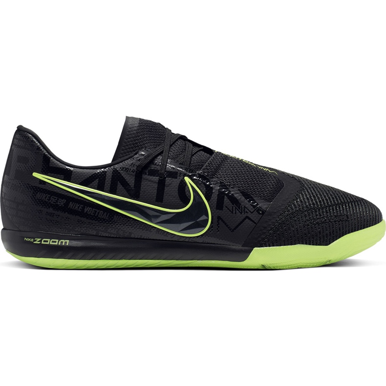 Zapatos de fútbol Nike Zoom Phantom Venom Pro Ic BQ7496 007 negro negro