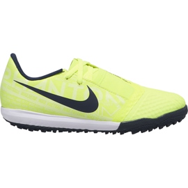 Zapatos de fútbol Nike Phantom Venom Academy Tf Junior AO0377 717 amarillo amarillo