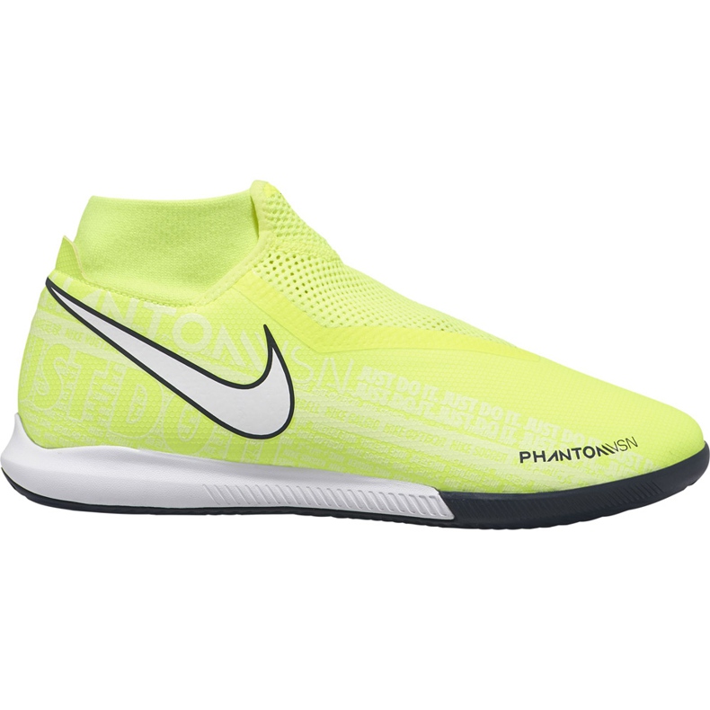 Zapatillas de fútbol Nike Phantom Vsn Academy Df Ic AO3267 717 amarillo amarillo