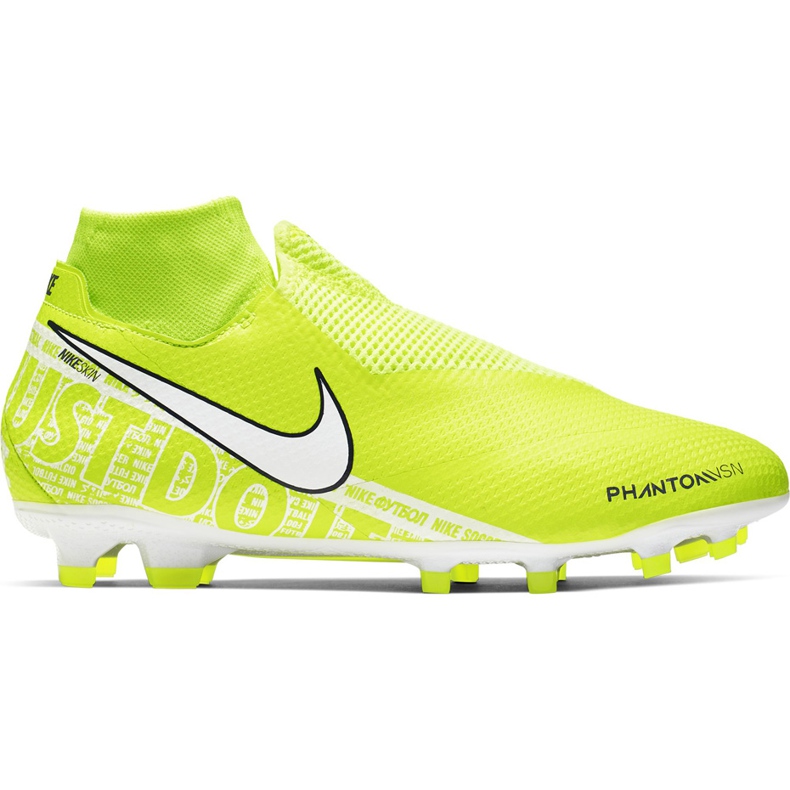 Calzado de fútbol Nike Phantom Vsn Pro Df Fg AO3266 717 amarillo amarillo
