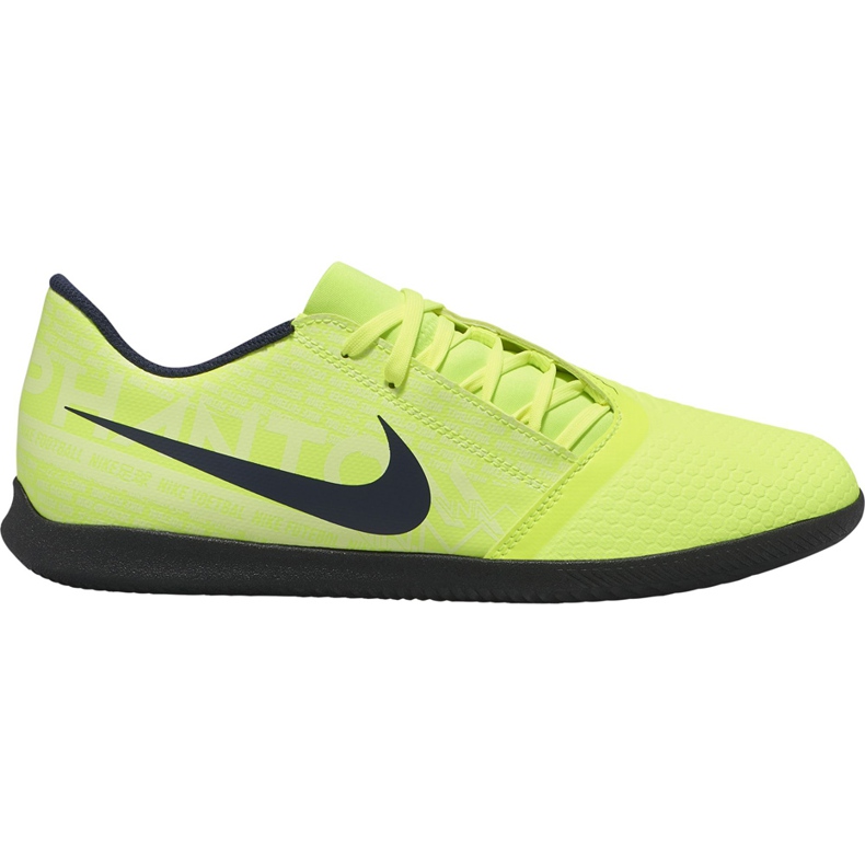Zapatillas de fútbol Nike Phantom Venom CLub Ic AO0578 717 amarillo amarillo