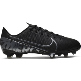 Calzado de fútbol Nike Mercurial Vapor 13 Academy FG / MG Junior AT8123 001 negro negro