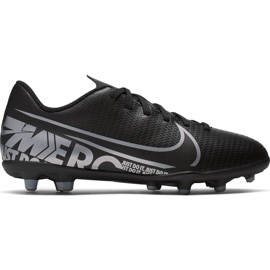 Zapatillas de fútbol Nike Mercurial Vapor 13 Club FG / MG Junior AT8161001 negro negro