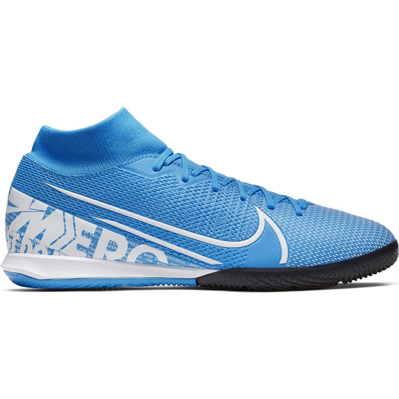 Zapatillas de fútbol Nike Mercurial Superfly 7 Academy Ic AT7975 414 azul azul