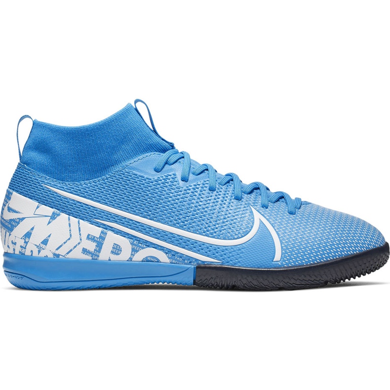 Zapatillas de fútbol Nike Mercurial Superfly 7 Academy Ic Junior AT8135 414 multicolor azul