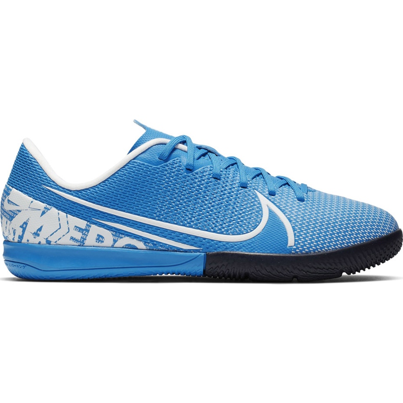 Zapatos de fútbol Nike Mercurial Vapor 13 Academy Ic Junior AT8137 414 azul azul