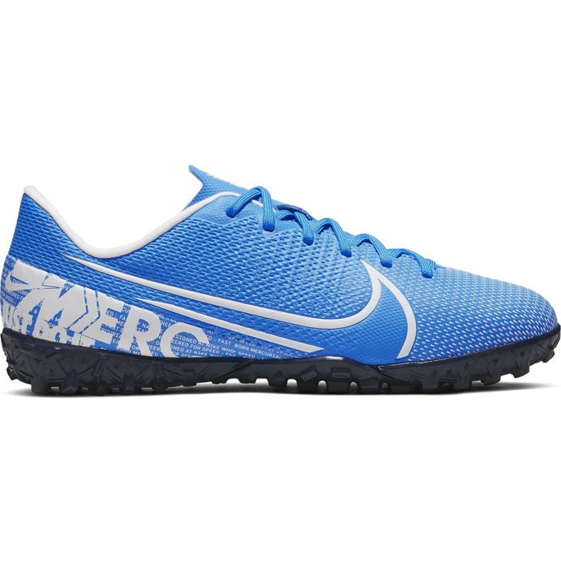 Calzado de fútbol Nike Mercurial Vapor 13 Academy Tf Junior AT8145 414 azul azul
