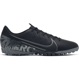 Zapatos de fútbol Nike Mercurial Vapor 13 Academy Tf AT7996 001 negro negro
