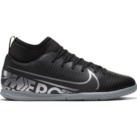 Zapatillas de fútbol Nike Mercurial Superfly 7 Club Ic Junior AT8153 001 negro negro