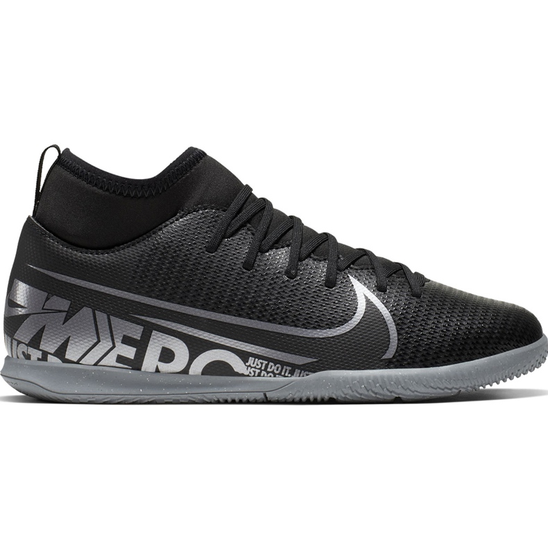 Zapatillas de fútbol Nike Mercurial Superfly 7 Club Ic Junior AT8153 001 negro negro