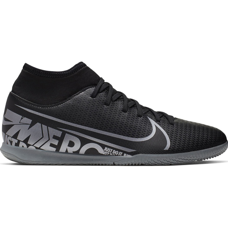 Zapatillas de fútbol Nike Mercurial Superfly 7 Club Ic AT7979 001 negro negro