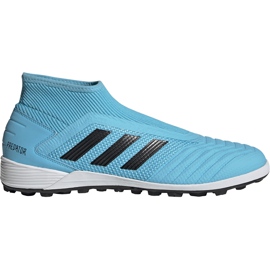 Botas de fútbol adidas Predator 19.3 Ll Tf azul EF0389 multicolor
