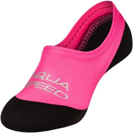 Calcetines de natación Aqua-Speed ​​Neo col.03 negro rosa