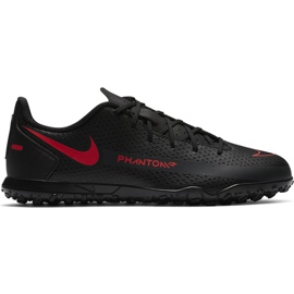 Zapatillas de fútbol Nike Jr Phantom Gt Club Tf CK8483 060 negro negro