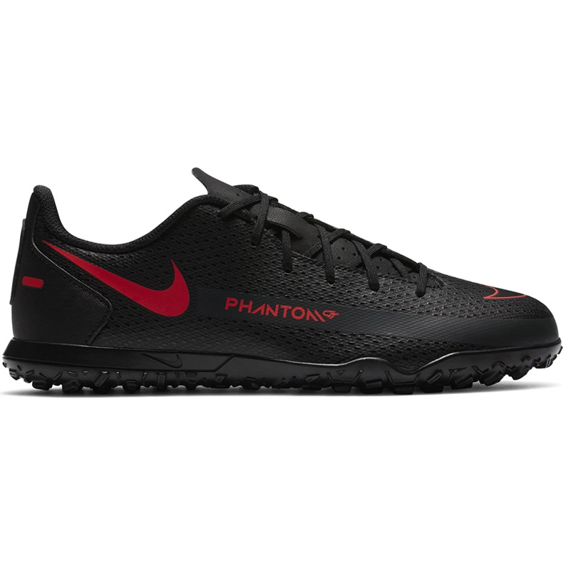 Zapatillas de fútbol Nike Jr Phantom Gt Club Tf CK8483 060 negro negro