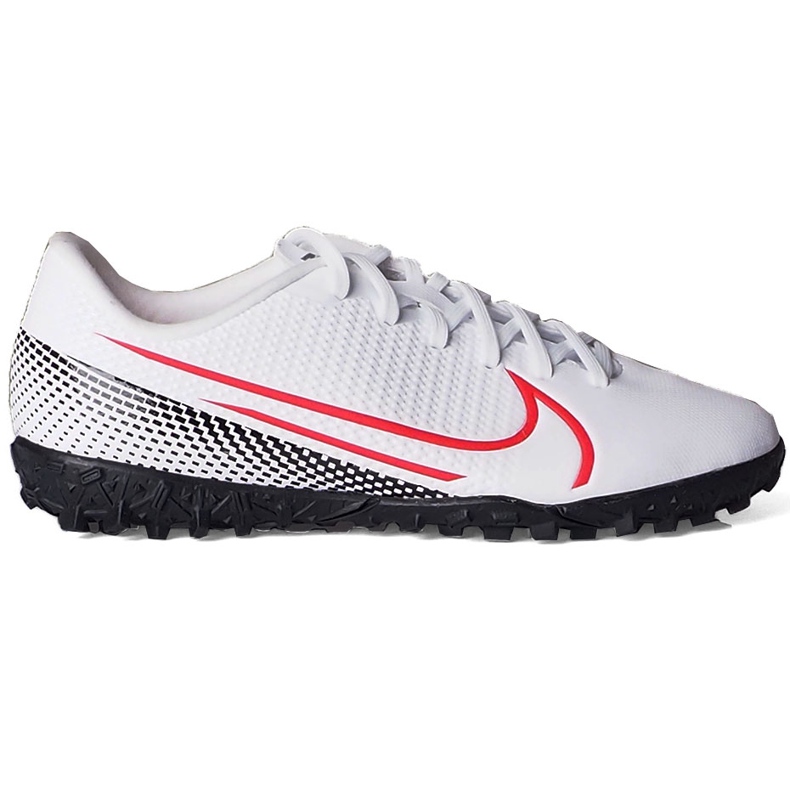 Calzado de fútbol Nike Mercurial Vapor 13 Academy Tf Junior AT8145 160 multicolor blanco