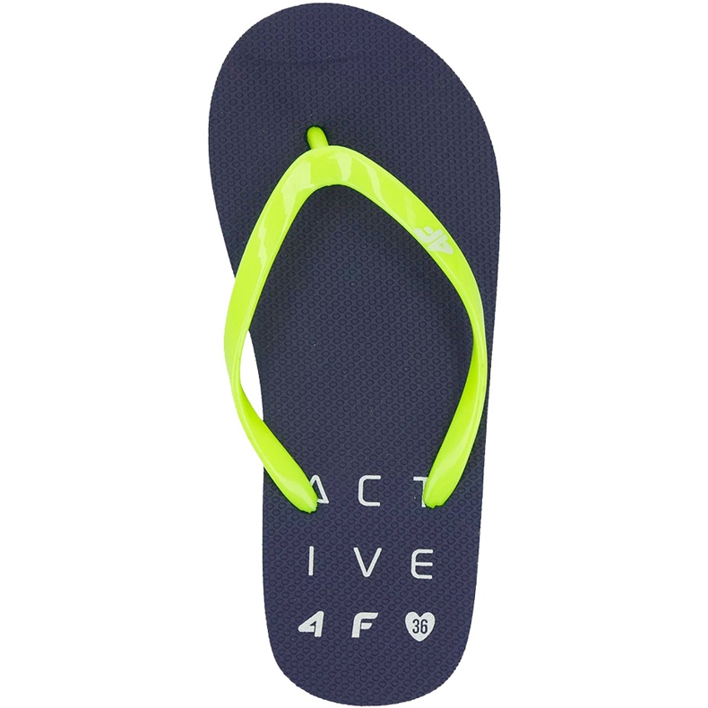 Pantuflas para niñas 4F azul marino HJL20 JKLD001 31S