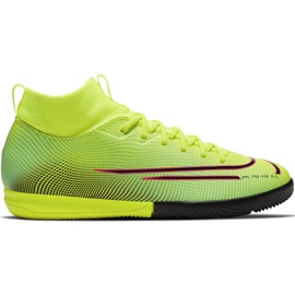 Calzado de fútbol Nike Mercurial Superfly 7 Academy Mds Ic Junior BQ5529 703 amarillo multicolor