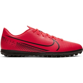 Zapatos de fútbol Nike Mercurial Vapor 13 Club Tf AT7999 606 rojo rojo