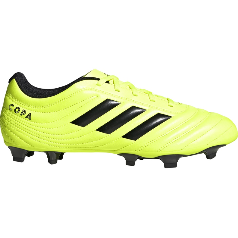 Adidas Copa 19.4 Fg zapatos de fútbol amarillo F35499