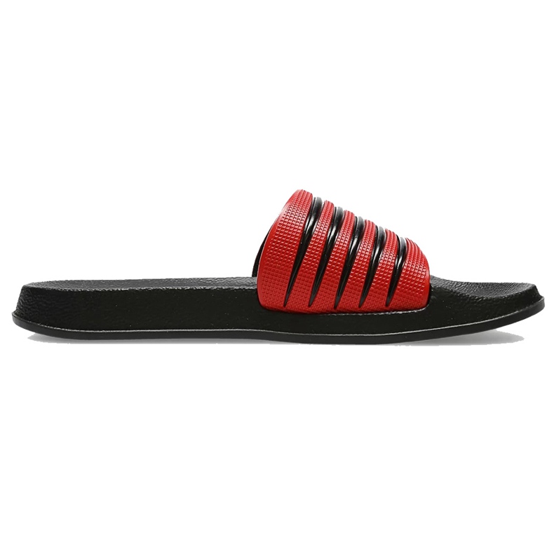 Pantuflas de hombre 4F rojo H4L20 KLM001 62S negro