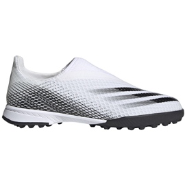 Botas de fútbol Adidas X GHOSTED.3 Ll Tf Junior EG8150 ['blanco'] blanco