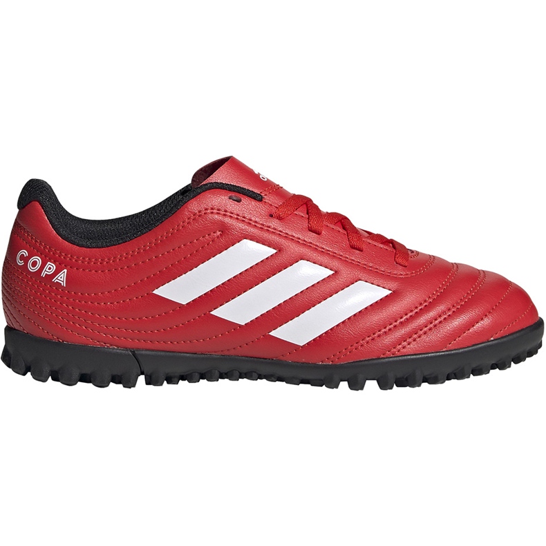 Adidas Copa 20.4 Tf rojo Junior EF1925 zapatos de fútbol