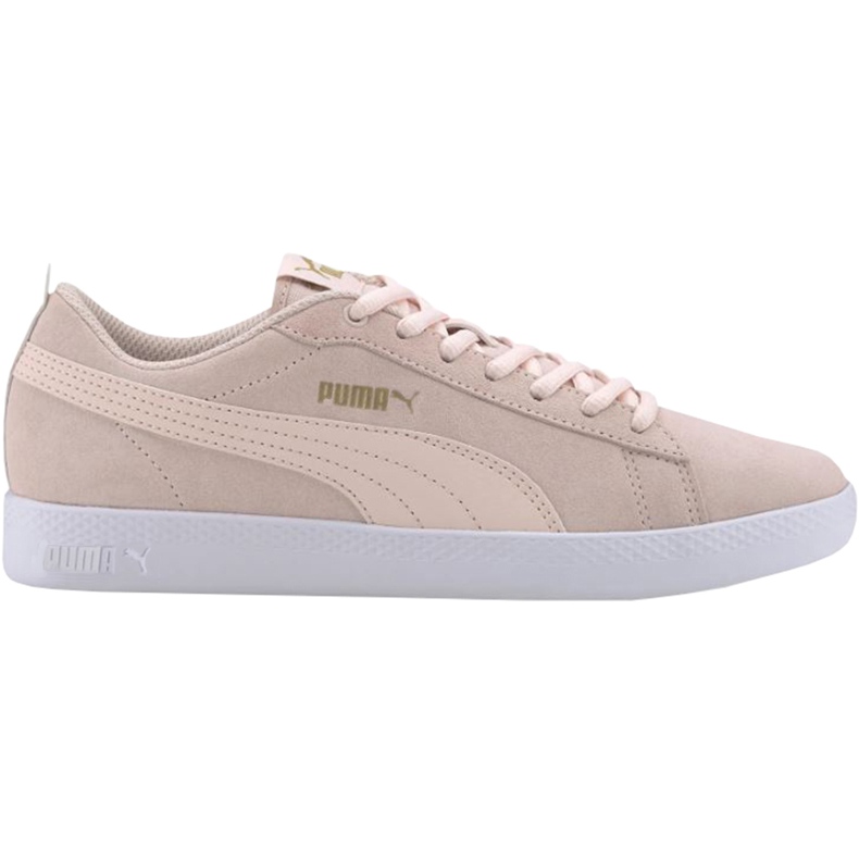 Zapatillas de mujeres Puma Smash Wns v2 Sd rosa claro 365313 23 rosado