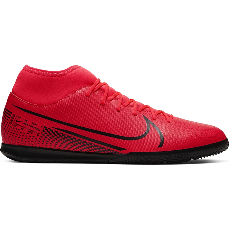 Zapatos de fútbol Nike Mercurial Superfly 7 Club Ic AT7979 606 negro rojo