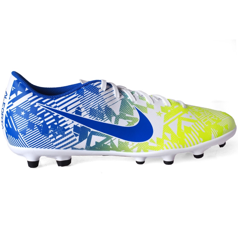 Zapatillas de fútbol Nike Mercurial Vapor 13 Club Njr FG / MG AT7967 104 gris multicolor
