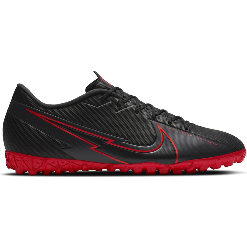 Zapatos de fútbol Nike Mercurial Vapor 13 Academy Tf AT7996 060 negro negro