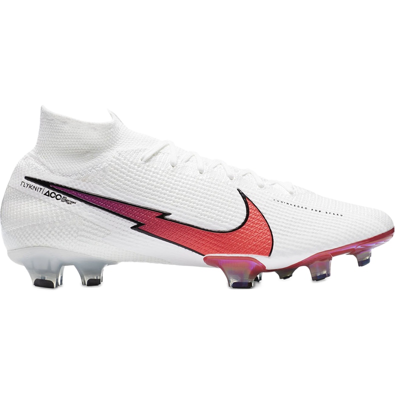 Nike Botas de fútbol Mercurial Superfly 7 Elite Fg AQ4174 163 blanco blanco