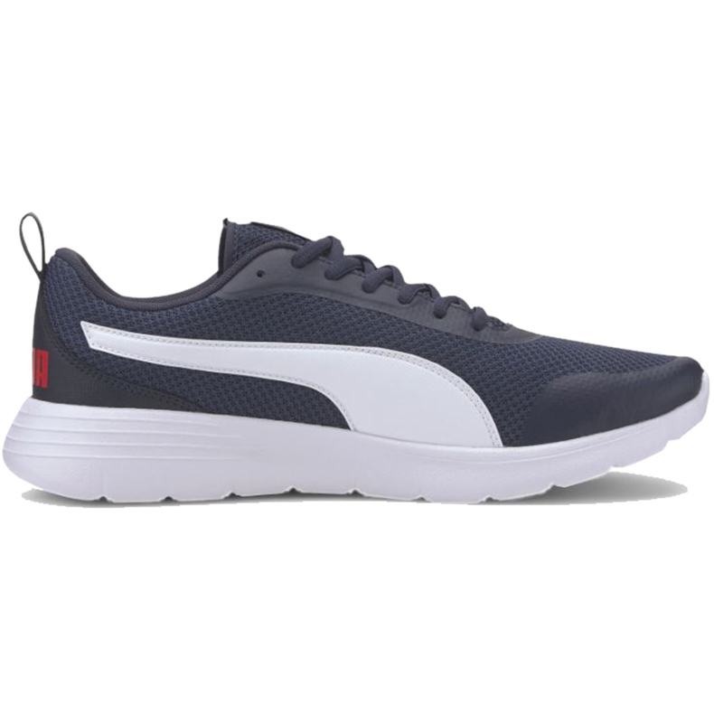 Zapatillas de hombres Puma Flex Renew azul marino-blanco 371120 04