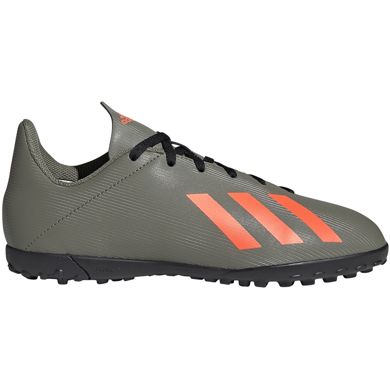 Verde Zapatillas de fútbol adidas X 19.4 Tf Jr EF8378