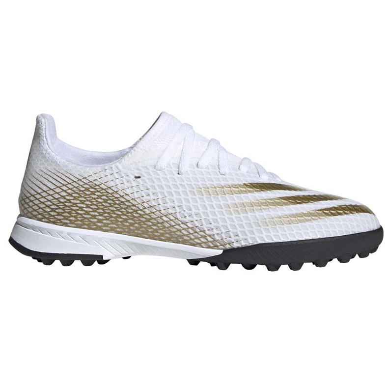 Botas de fútbol Adidas X GHOSTED.3 Tf Junior EG8214 blanco gris