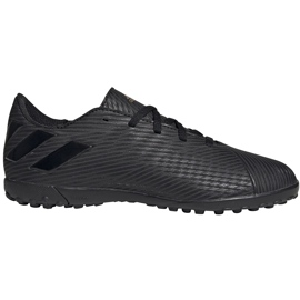 Botas de fútbol adidas Nemeziz 19.4 Tf Jr negras EG3313 para niños negro negro Botas de fútbol adidas Nemeziz 19.4 Tf Jr negras EG3313 para niños negro negro