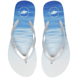 Pantuflas de mujer 4F multicolor 1 H4L20 KLD004 91S azul