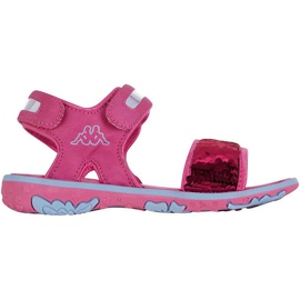 Kappa Seaqueen K Footwear Sandalias para niños rosa-azul 260767K 2260