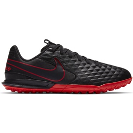 Calzado de fútbol Nike Tiempo Legend 8 Academy Tf Junior AT5736 060 negro negro