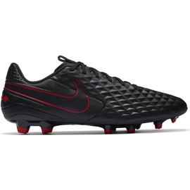 Zapatos de fútbol Nike Tiempo Legend 8 Academy FG / MG AT5292 060 negro negro