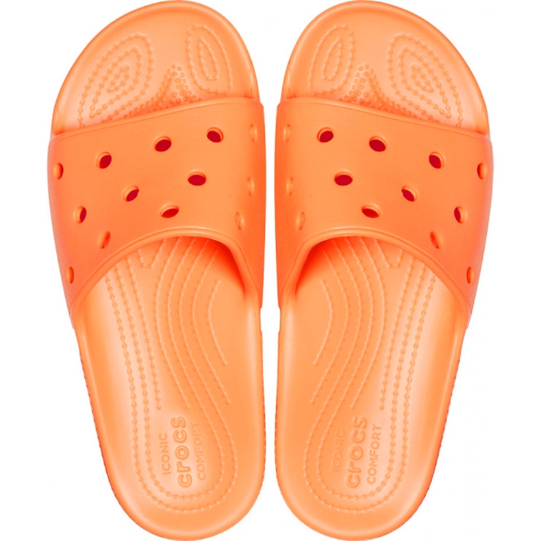 Zapatillas de mujer Crocs Classic Slide albaricoque 206121801 naranja