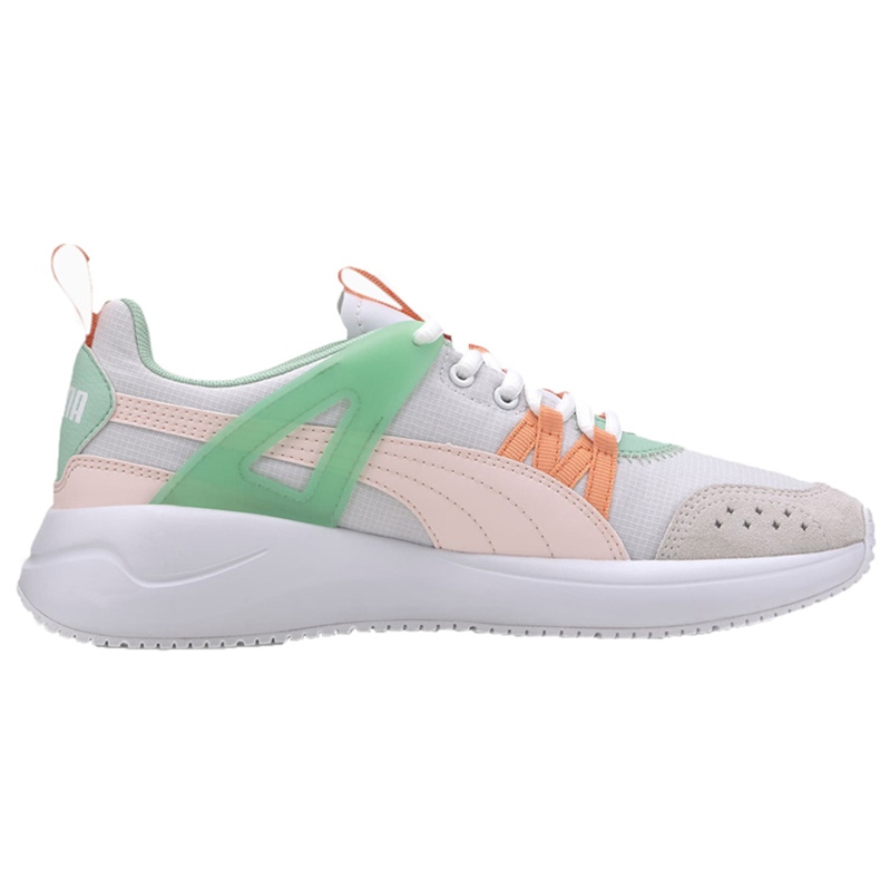 Zapatillas de mujeres Puma Nuage Run Cage 372708 01 beige multicolor
