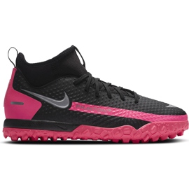 Zapatillas de fútbol Nike Jr Phantom Gt Academy Df Tf CW6695 006 negro negro