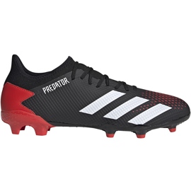 Botas de fútbol adidas Predator 20.3 L Fg negras EE9556 multicolor negro