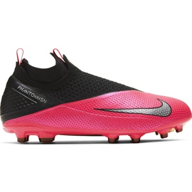 Zapatos de fútbol Nike Phantom Vsn 2 Elite Df FG / MG Junior CD4062 606 rojo rojo
