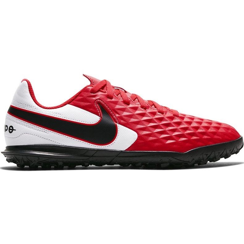 Zapatillas de fútbol Nike Tiempo Legend 8 Club Tf Junior AT5883 606 rojo rojo