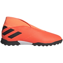 Botas de fútbol Adidas Nemeziz 19.3 Ll Tf Junior EH0489 naranja naranja