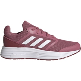 Zapatillas de mujer adidas Galaxy 5 rosas FW6124 rosado